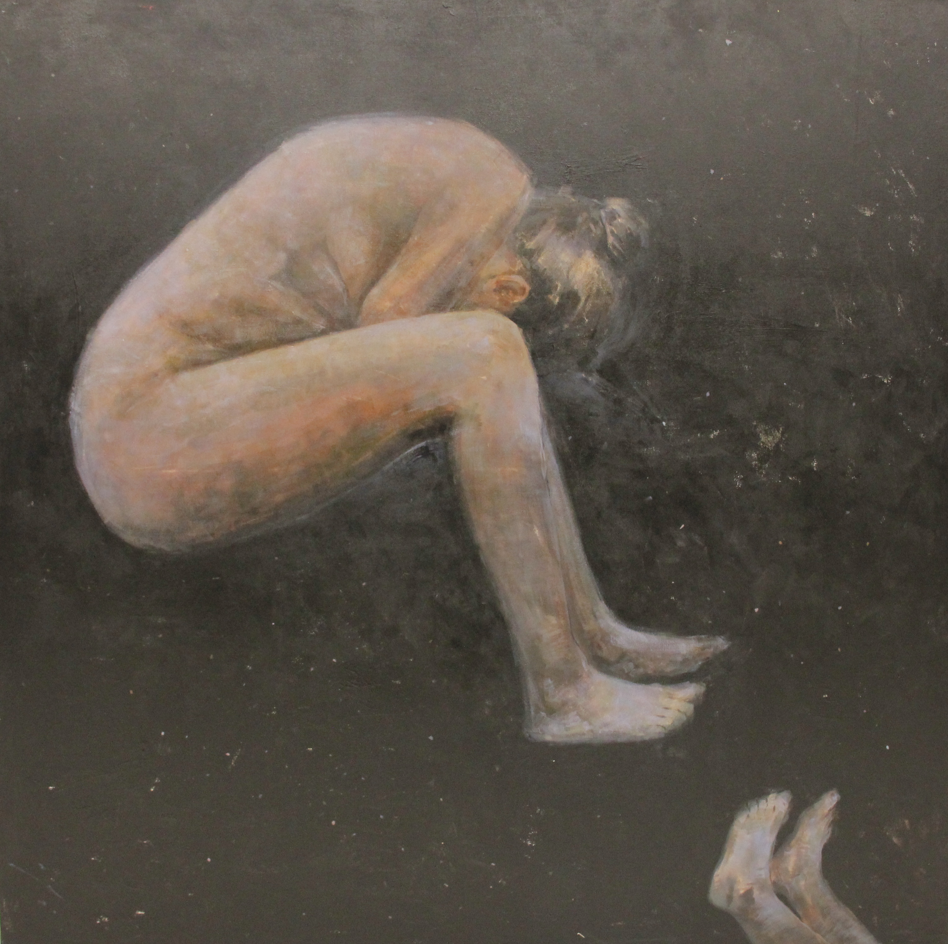 İsimsiz- Untitled, 2009, Tuval üzerine yağlıboya- Oil on canvas, 150x150 cm